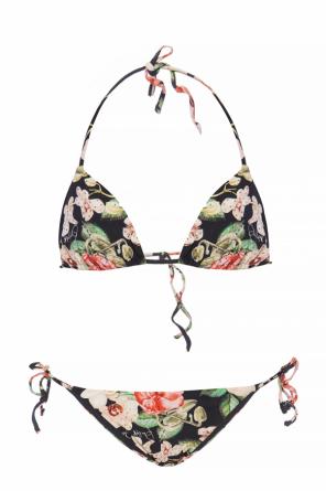 Two-piece swim suit with a floral motif, zdjęcie 1 Two-piece swim suit with a floral motif od Philipp Plein